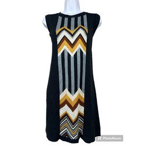 NWT Missoni‎ for Target Sleeveless Sweater Dress Sz L Chevron Retro Mod